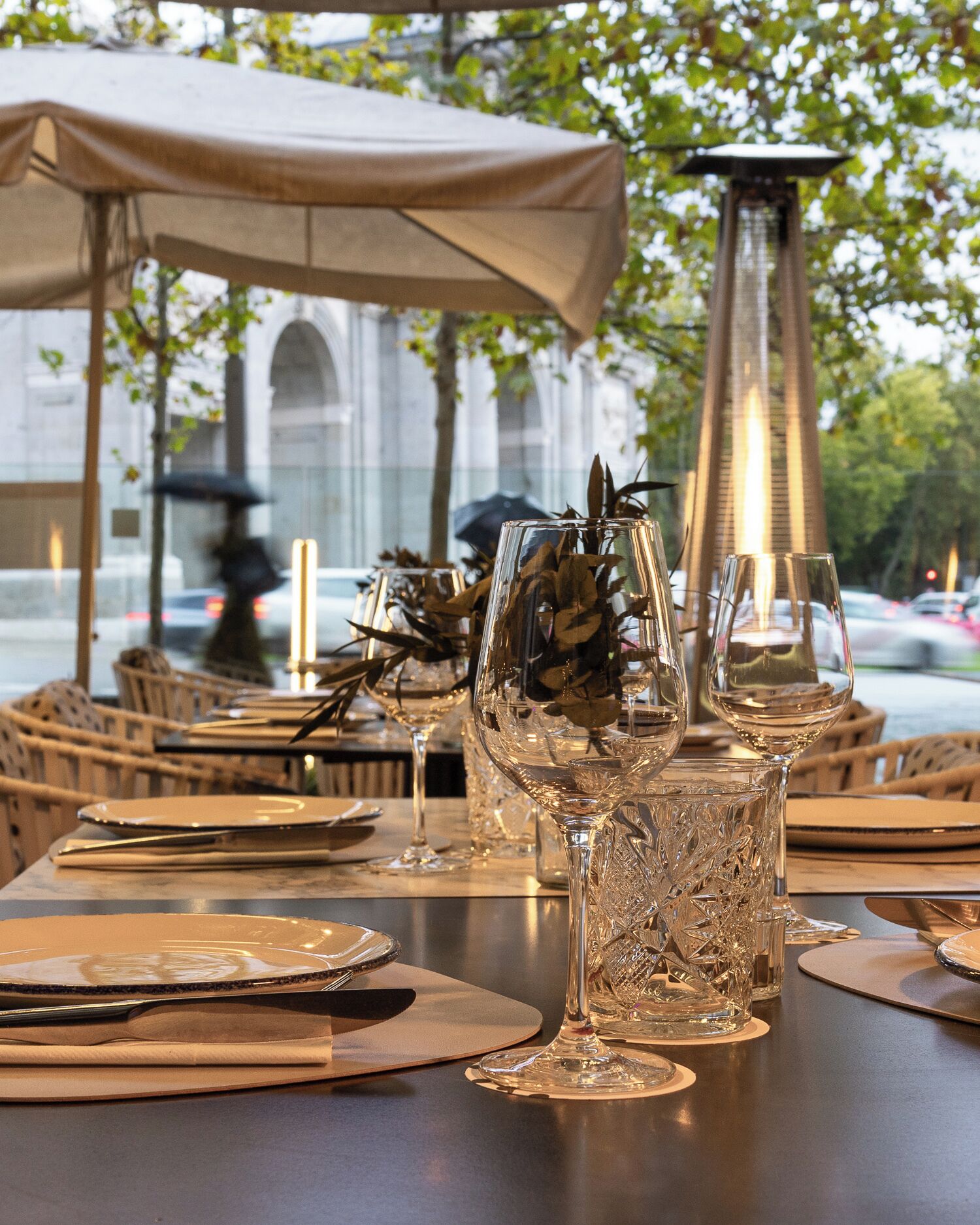 breakfast, lunch, dinner served; spanish cuisine, al fresco dining