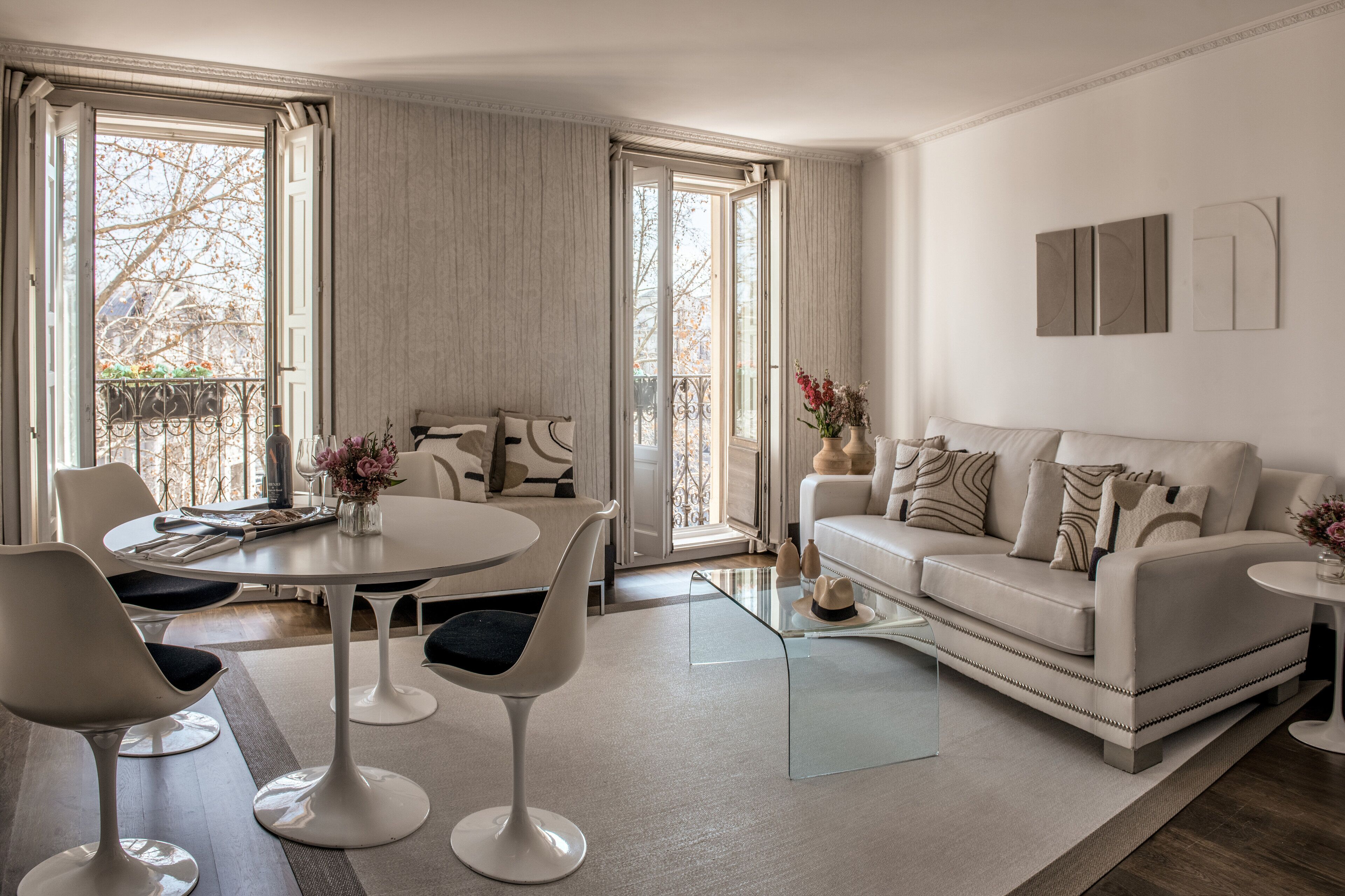 Literie de qualité supérieure, couette en duvet d'oie, minibar