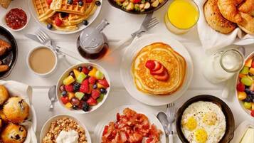 Daily full breakfast for a fee