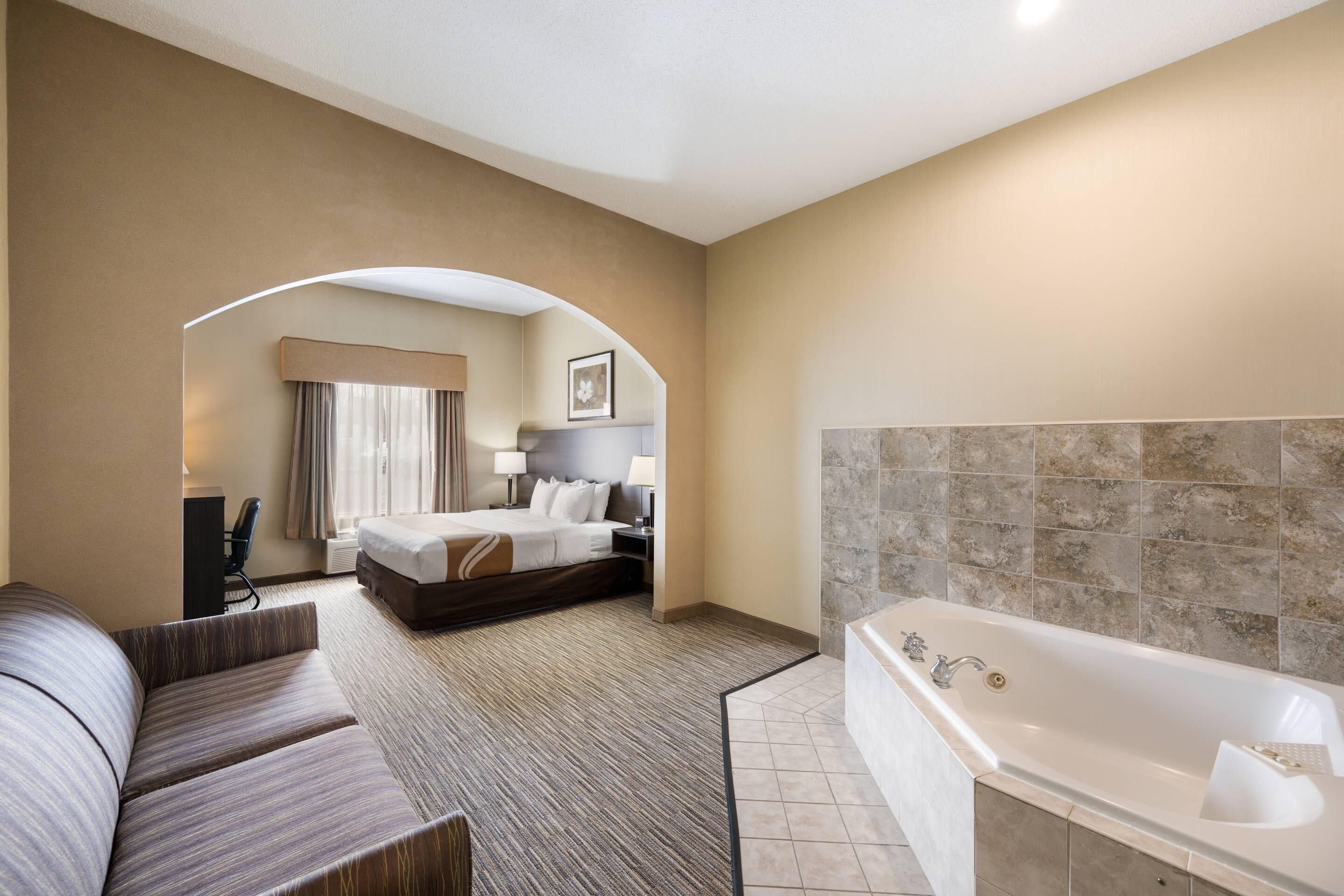 Desk, iron/ironing board, free cribs/infant beds, rollaway beds