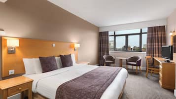 In-room safe, desk, iron/ironing board, free cribs/infant beds