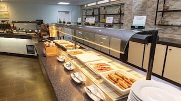 Daily English breakfast (GBP 13.95 per person)