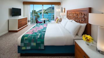 Chambre, au bord de l’océan (French Balcony) | Coffre-fort, bureau, fer et planche à repasser, accès au Wi-Fi (inclus)