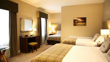 Desk, blackout drapes, iron/ironing board, free WiFi