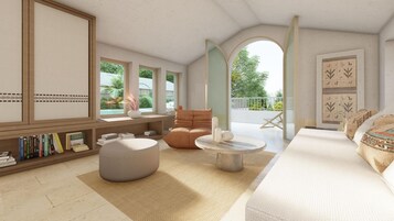 Roupas de cama premium, frigobar, cofres nos quartos, escrivaninha