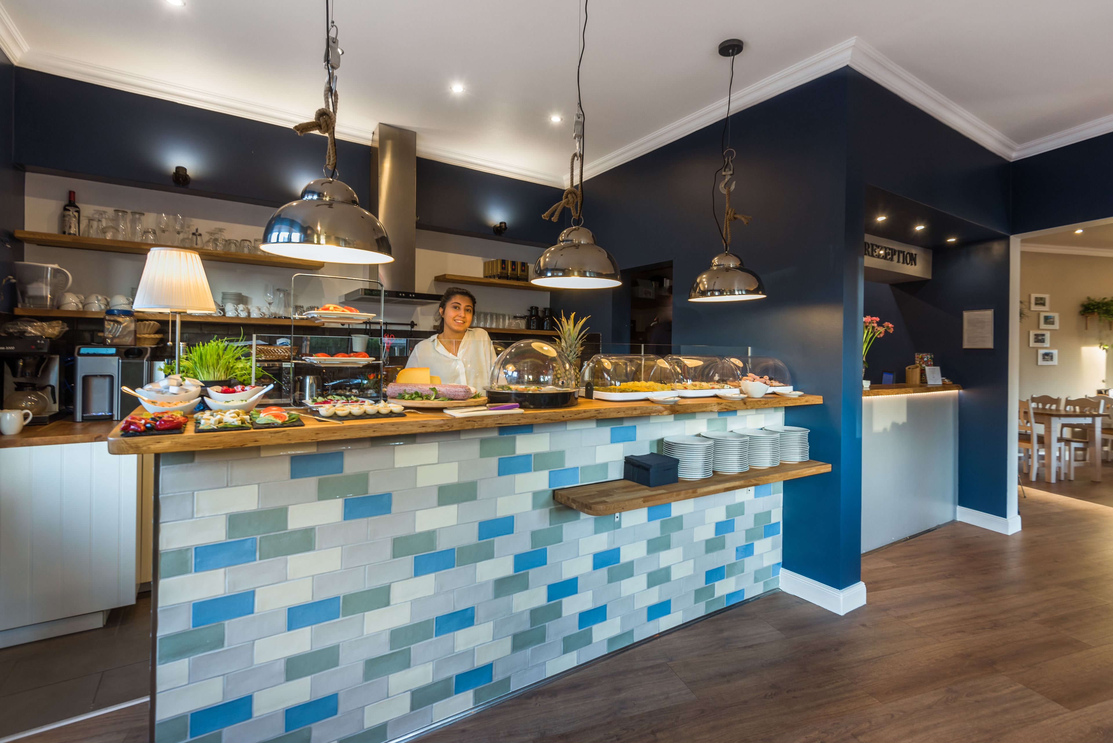 daily buffet breakfast (eur 17 per person)