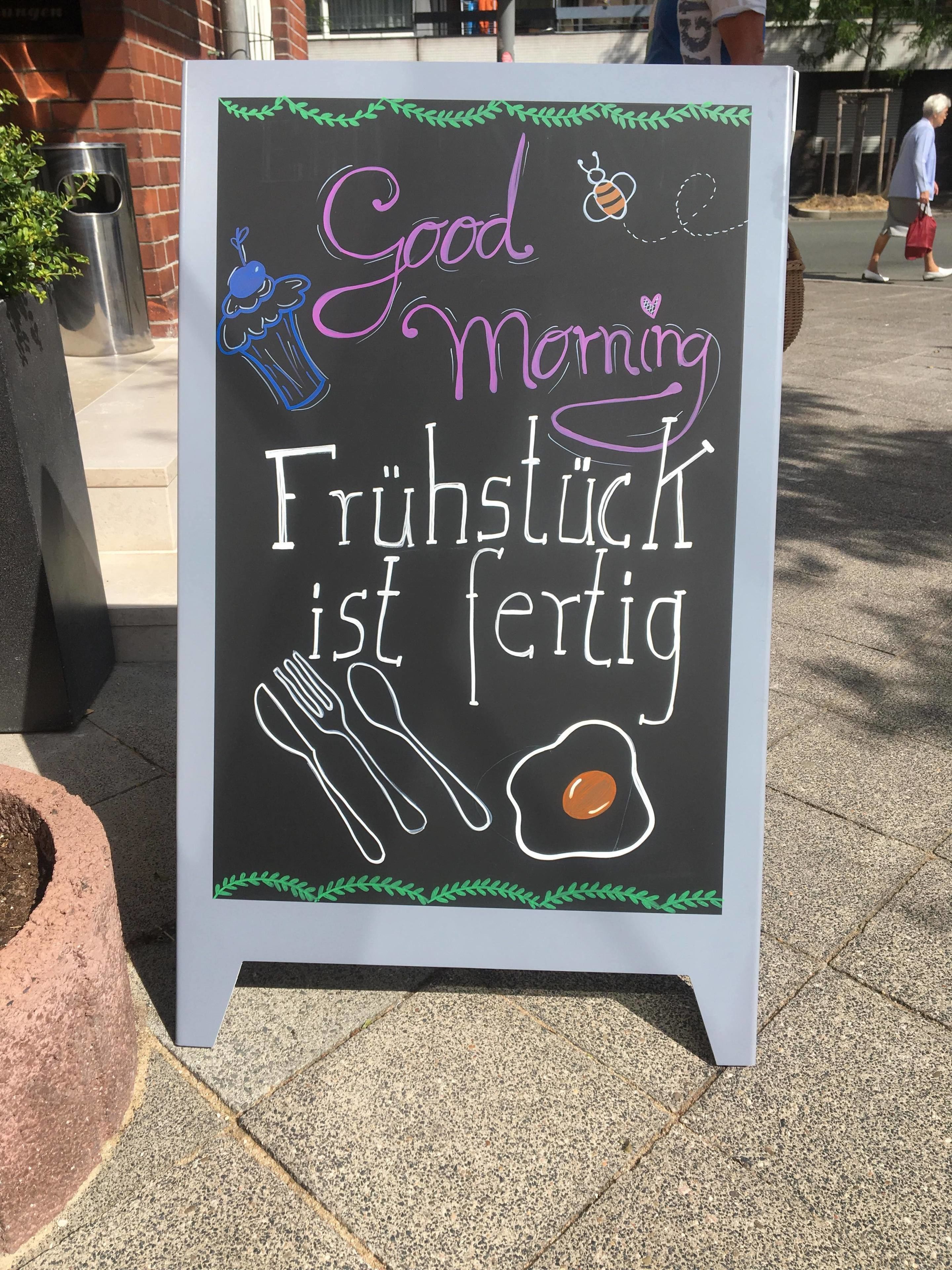 daily buffet breakfast (eur 17 per person)