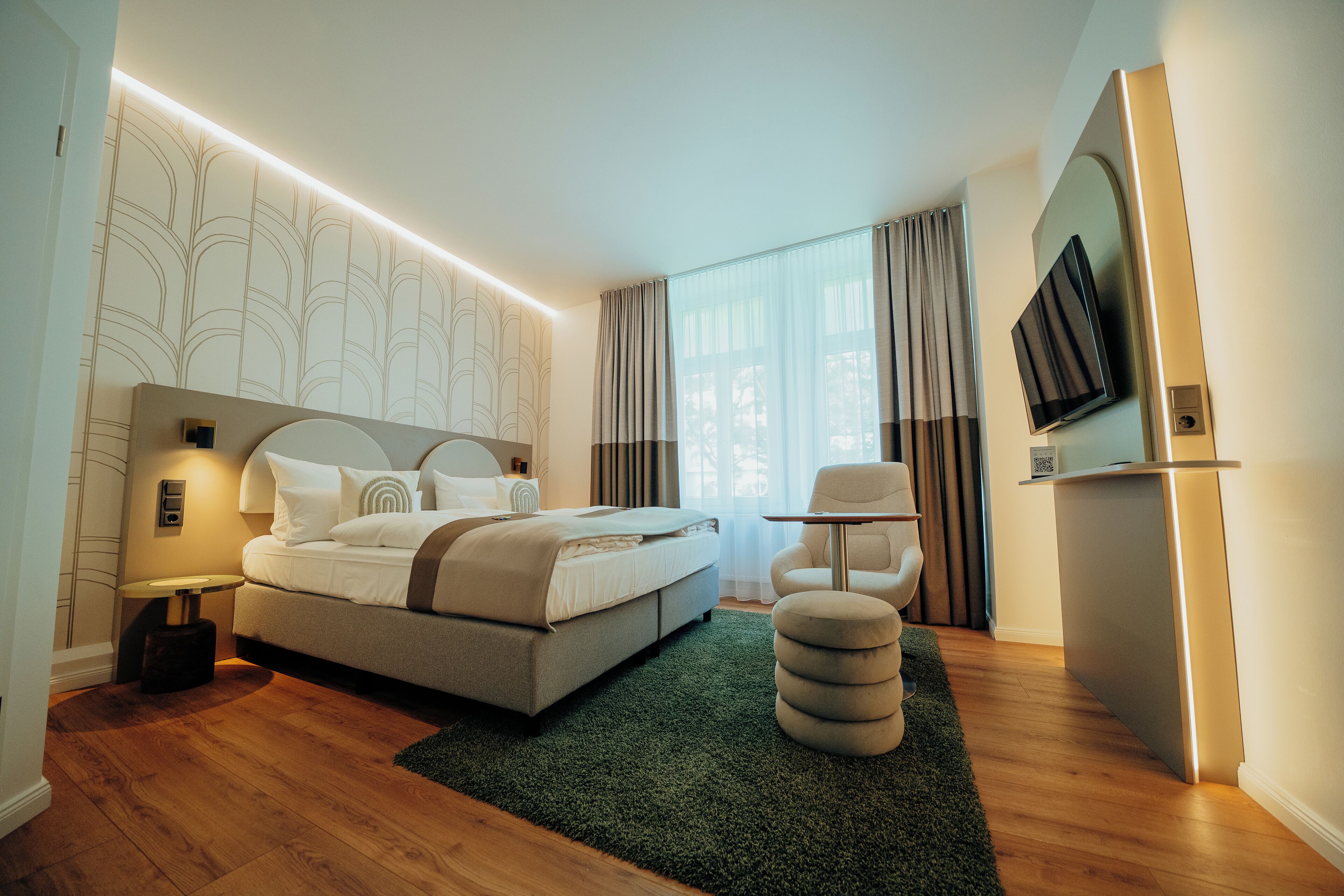 Chambre Double (large) | Coffres-forts dans les chambres, décoration personnalisée