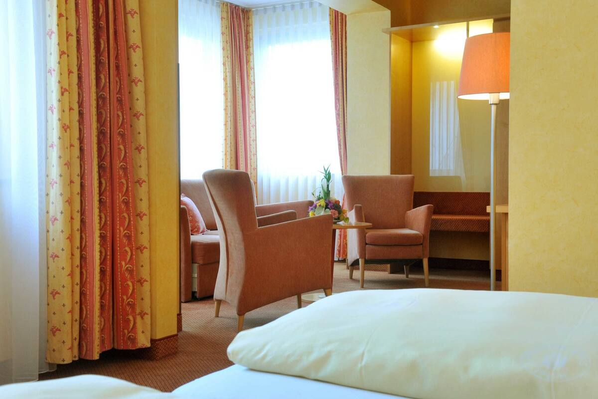 Suite | Premium bedding, minibar, in-room safe, desk