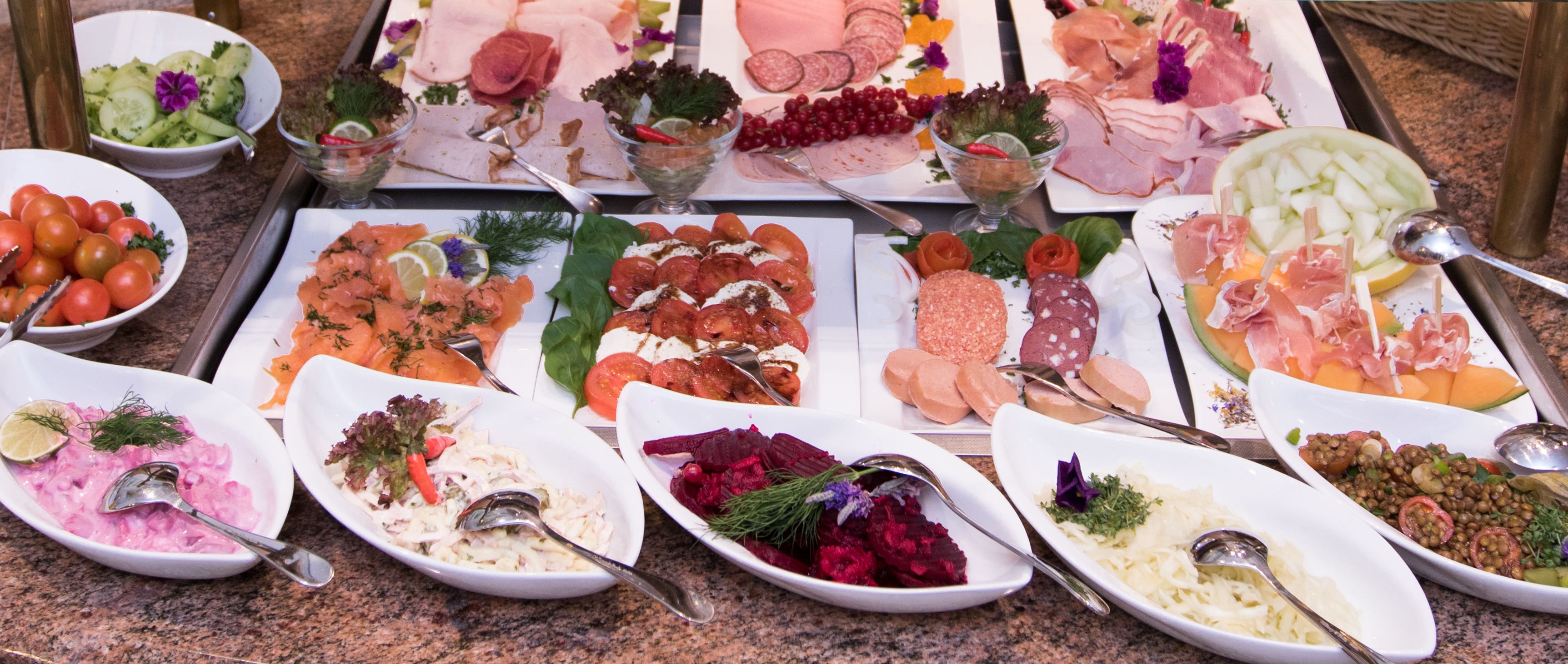daily buffet breakfast (eur 18 per person)