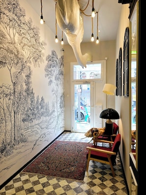 Interior entrance