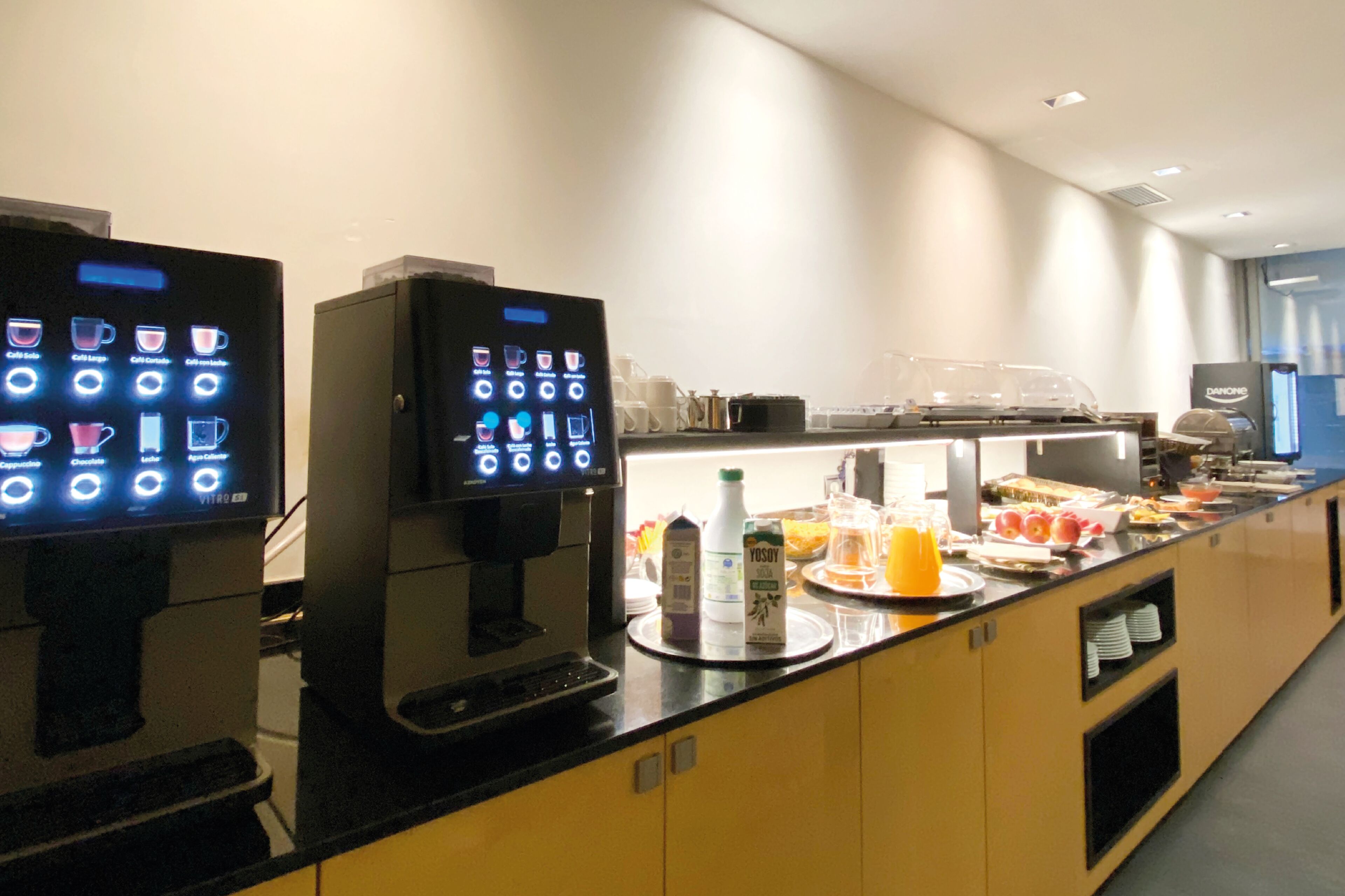 daily buffet breakfast (eur 14 per person)
