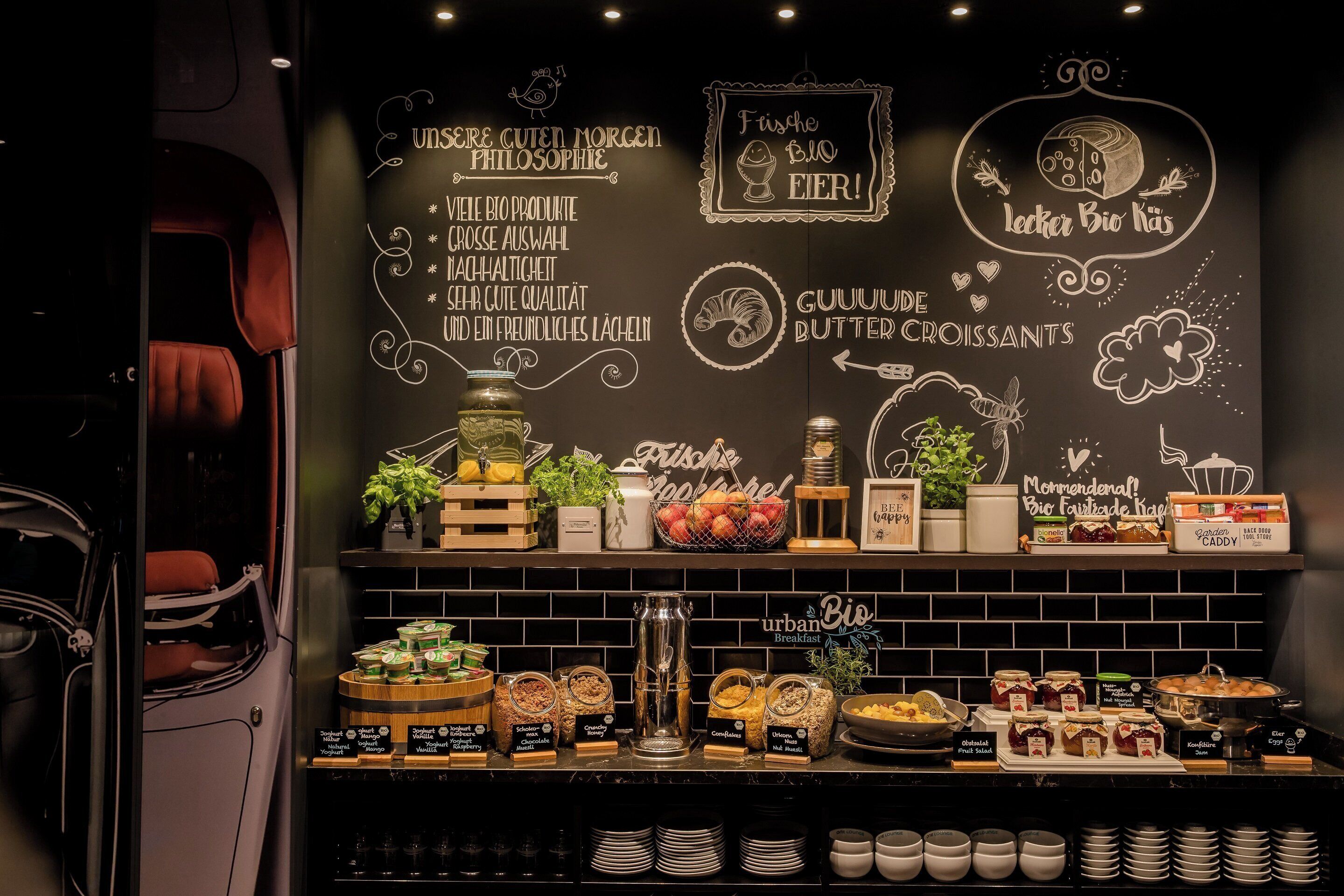 daily continental breakfast for a fee