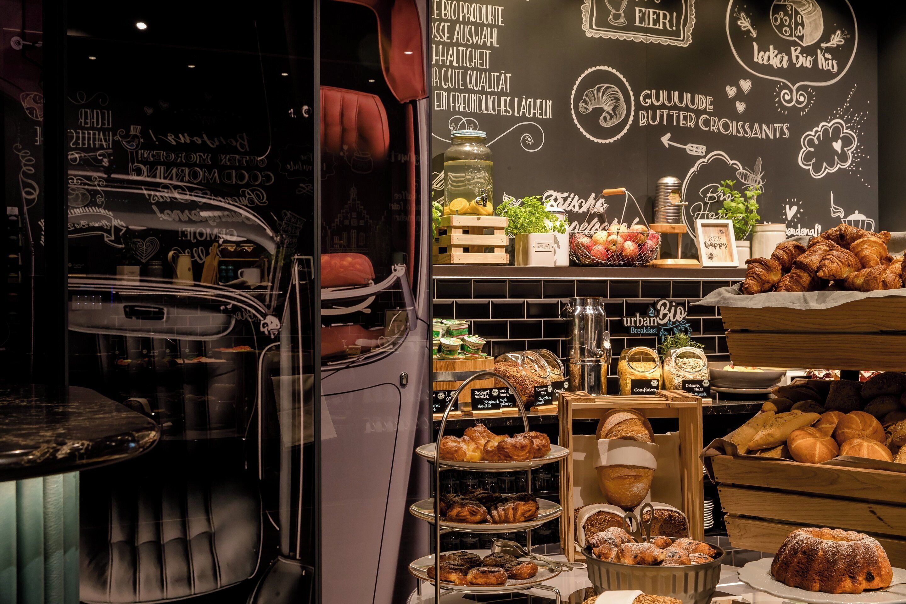 daily continental breakfast for a fee