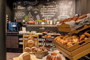 Kontinental frokost hver dag (mot et tillegg)