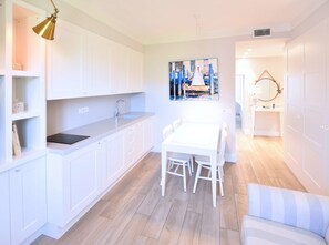 Apartment, 1 Bedroom, Annex Building (Dependance Suite Bianca) | Living room | 32-inch LED TV with satellite channels, TV - Hotel Rivalago (Sulzano)