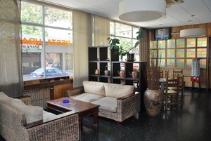 Sala de estar en el lobby