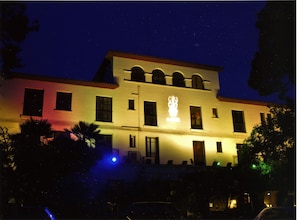 Front of property – evening/night