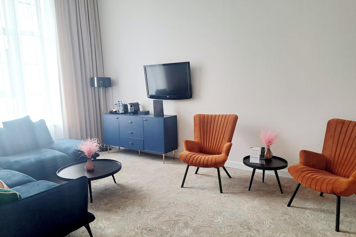 Comfort Apart Daire | 1 yatak odası, masa, dizüstü bilgisayar çalışma alanı, ütü/ütü masası