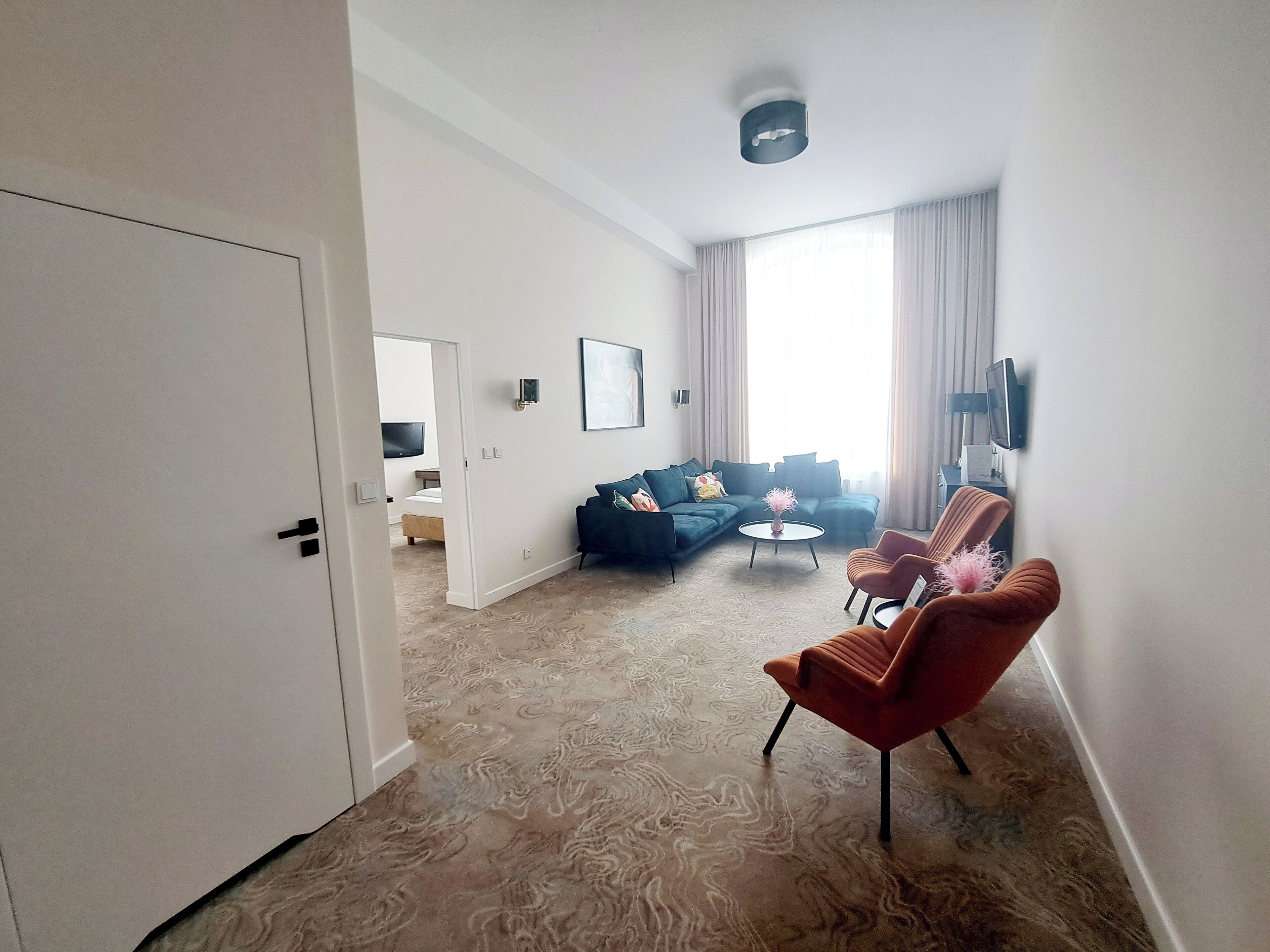 comfort apartment | 1 bedroom, desk, laptop workspace, iron/ironing board