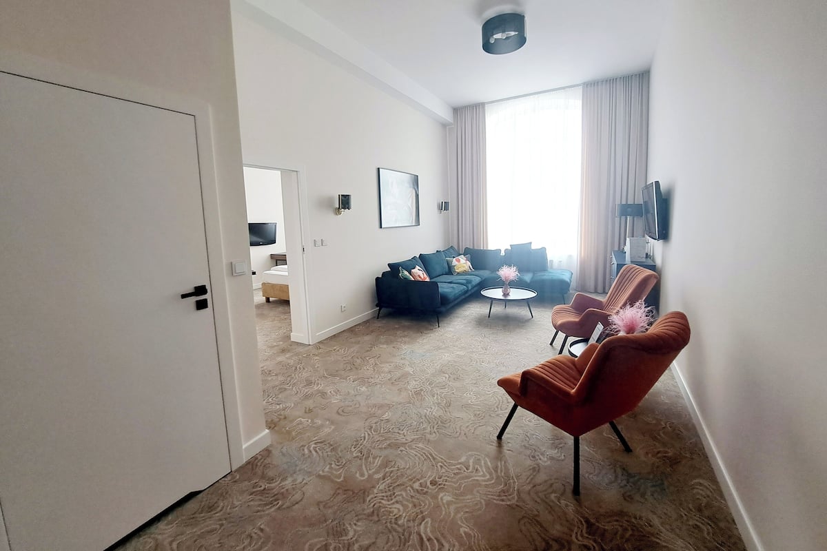 Comfort Apart Daire | 1 yatak odası, masa, dizüstü bilgisayar çalışma alanı, ütü/ütü masası