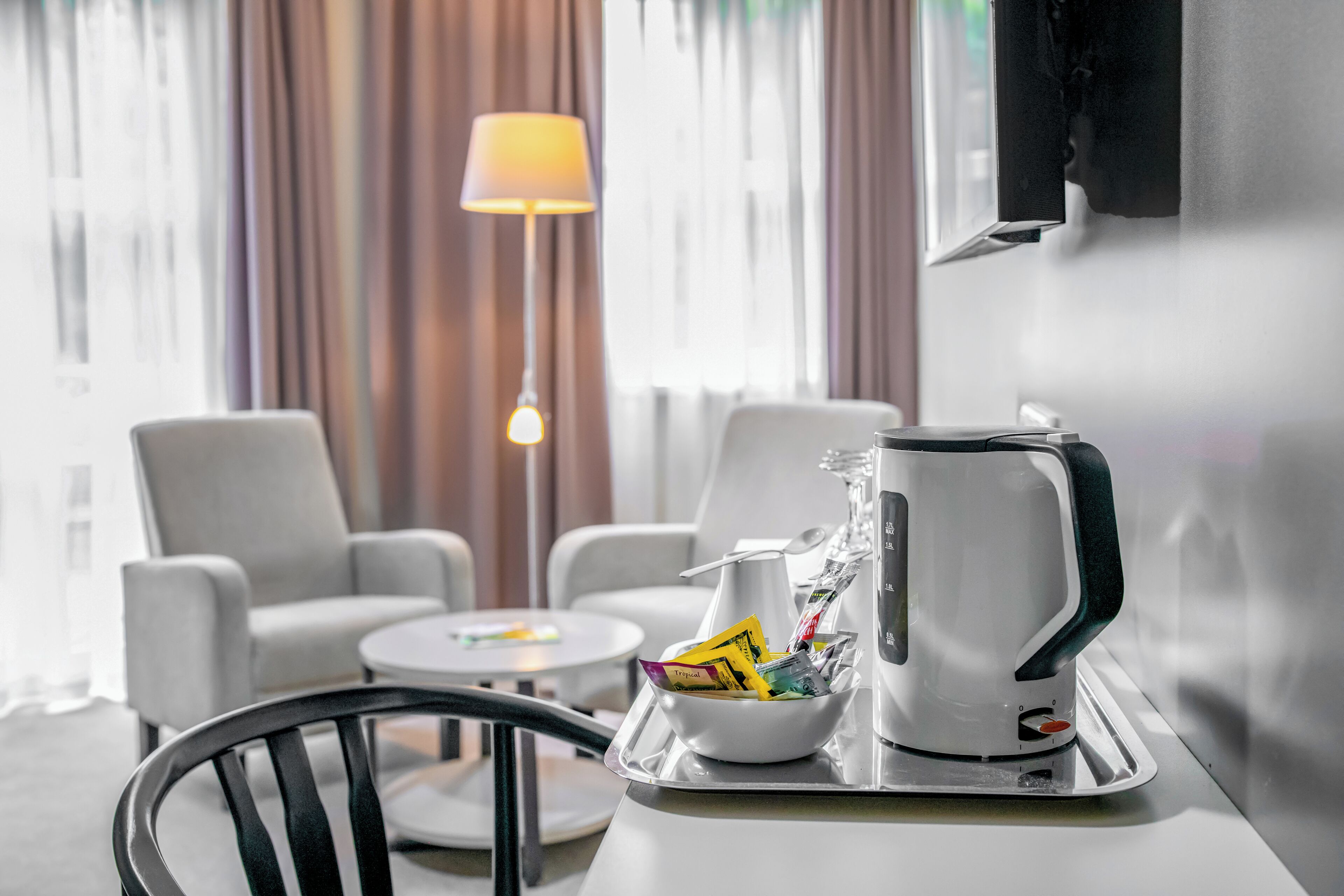 superior double room | in-room safe, desk, blackout curtains, cots/infant beds