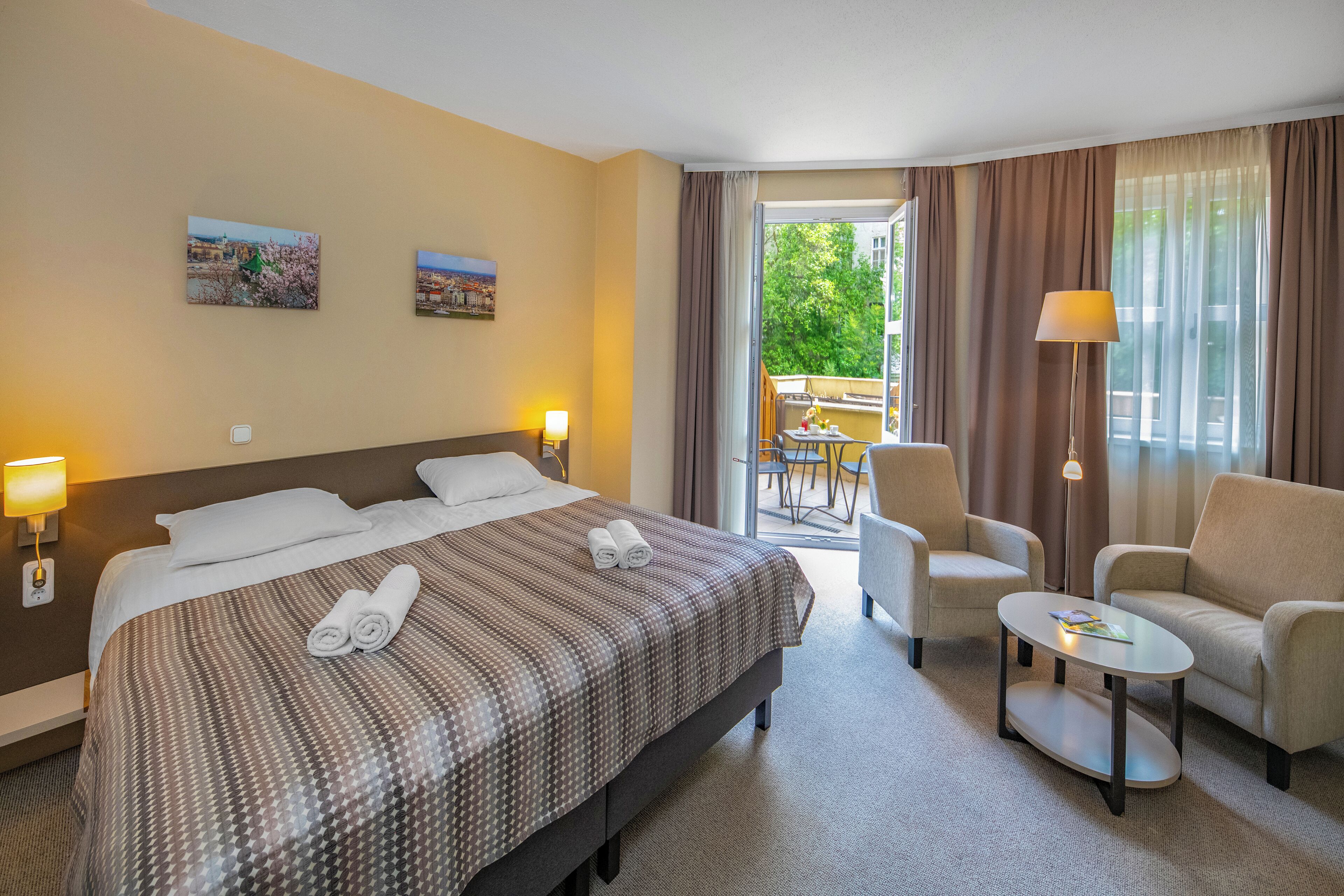 superior double room | in-room safe, desk, blackout curtains, cots/infant beds