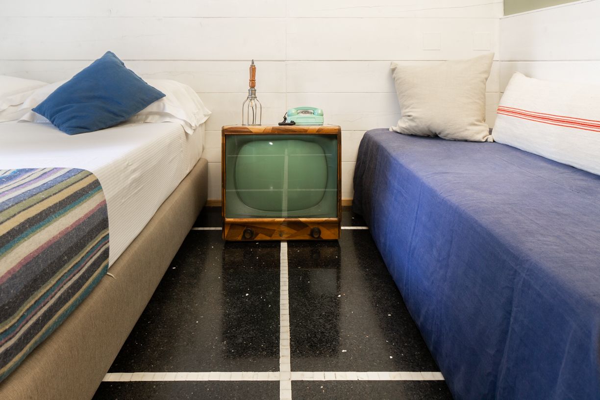 junior triple room, balcony | 1 bedroom, down duvets, in-room safe, desk