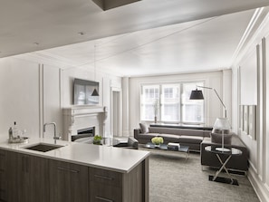 Suite (Rittenhouse Residence) | Private kitchen | Coffee/tea maker, eco-friendly cleaning products