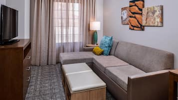 Suite, 1 Bedroom, Kitchen | In-room safe, desk, iron/ironing board, free cribs/infant beds