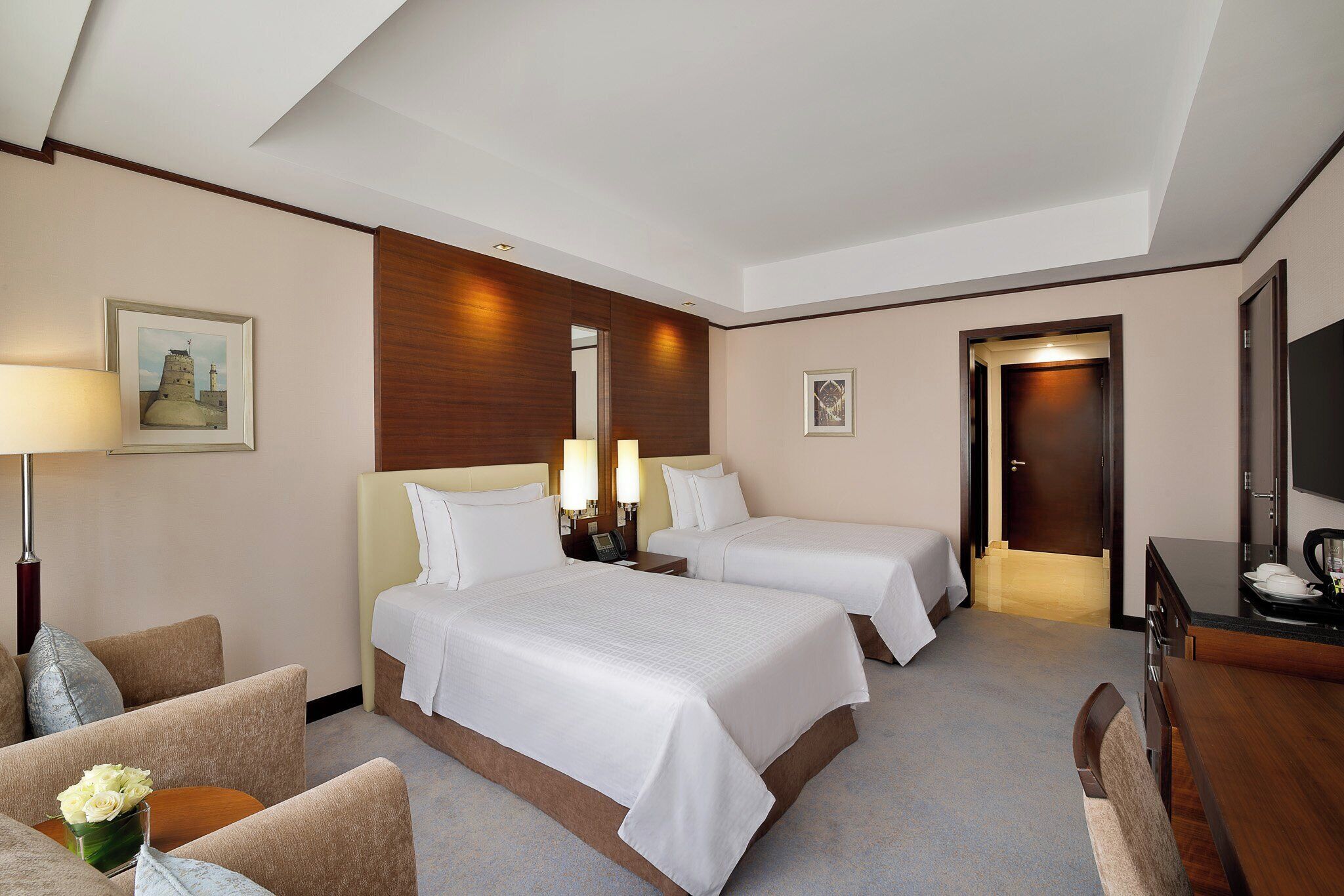 Premium bedding, down duvets, minibar, in-room safe