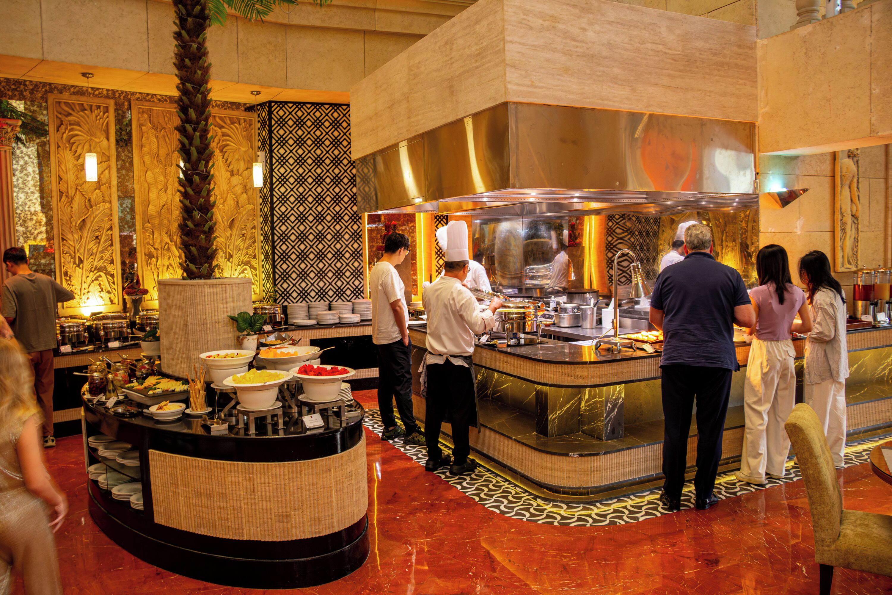 Daily buffet breakfast (AED 115 per person)
