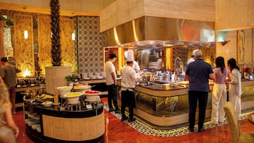 Daily buffet breakfast (AED 115 per person)