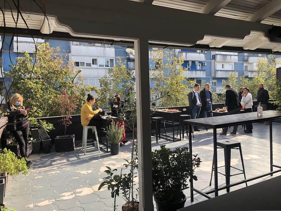 Outdoor dining