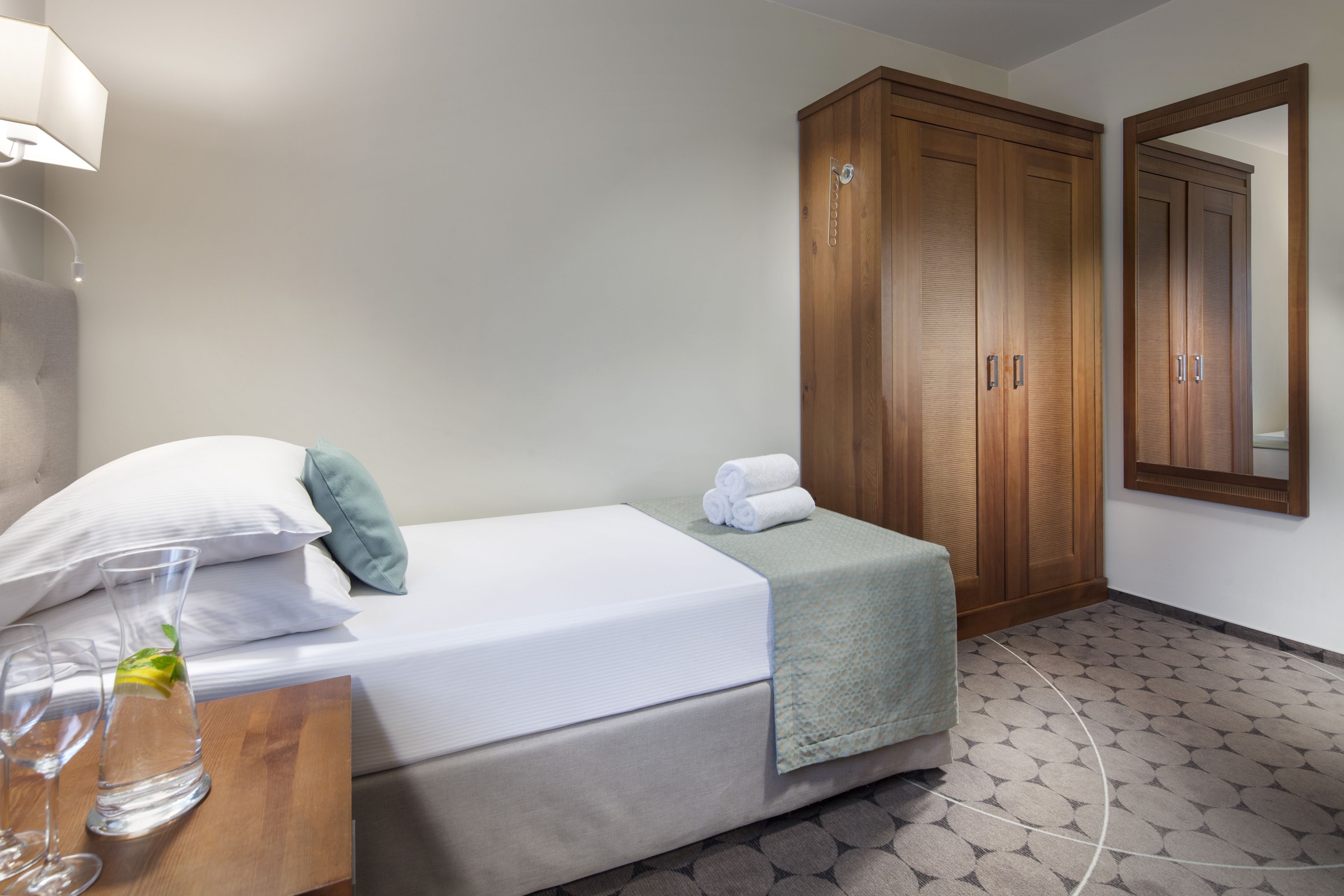 in-room safe, desk, laptop workspace, iron/ironing board