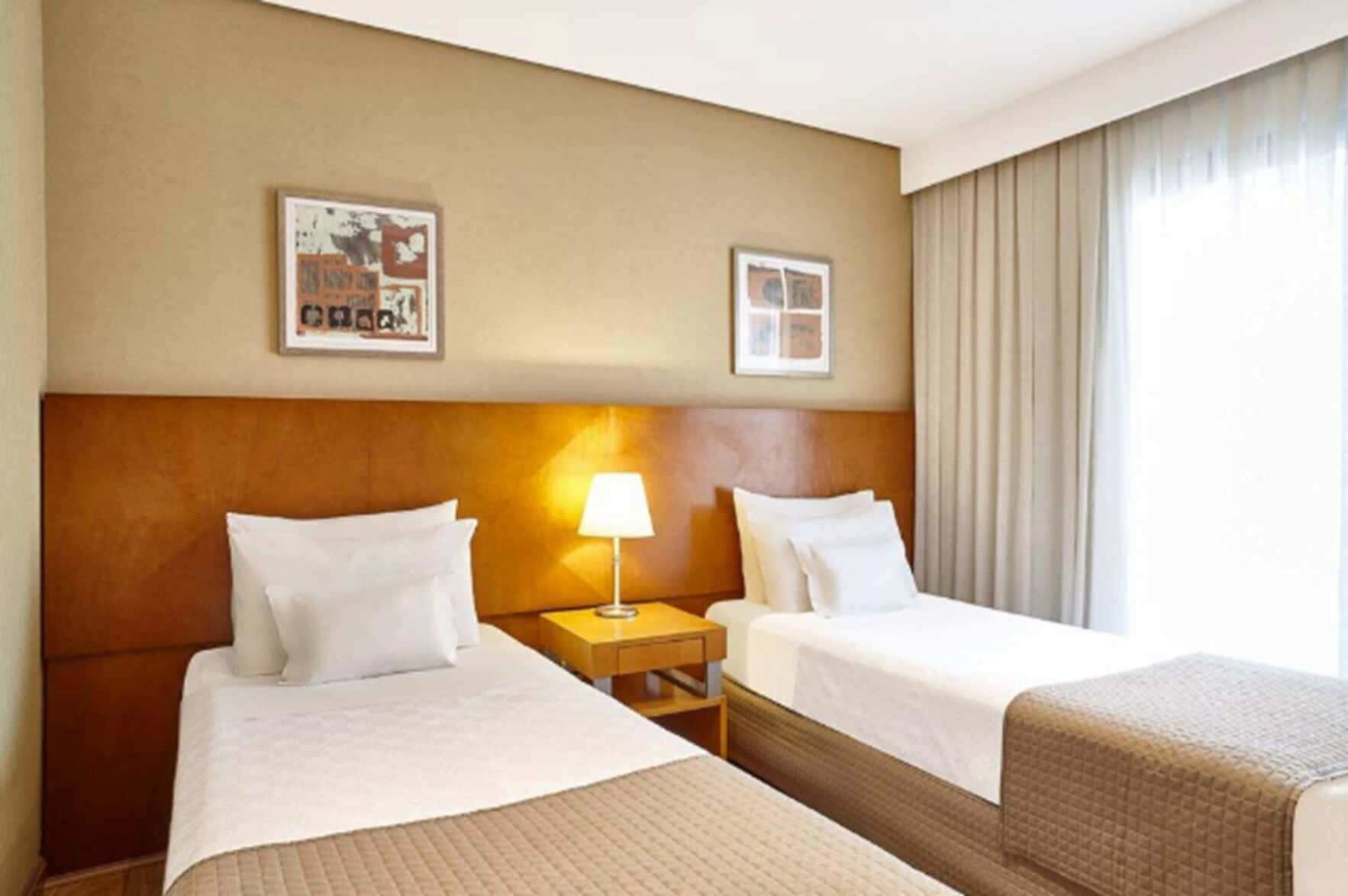 Pillow-top beds, minibar, in-room safe, desk