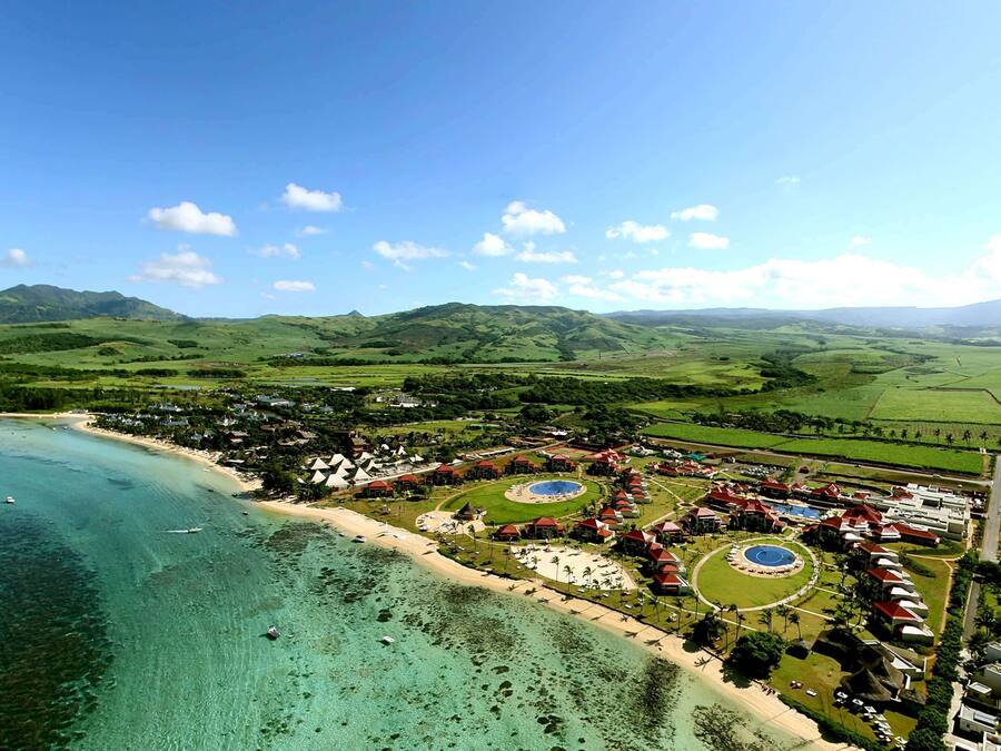 Pemandangan dari properti