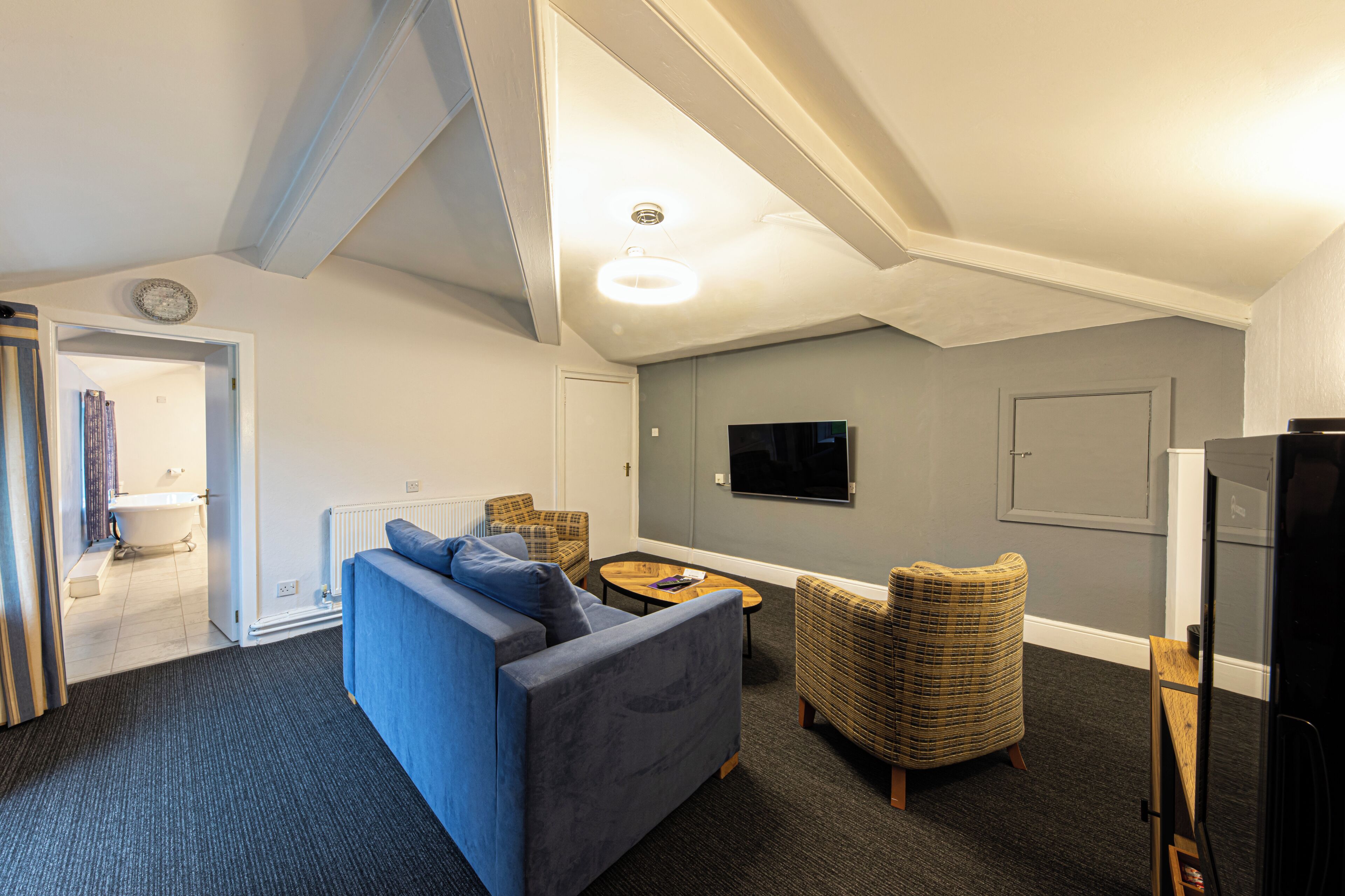 executive suite | living area | tv