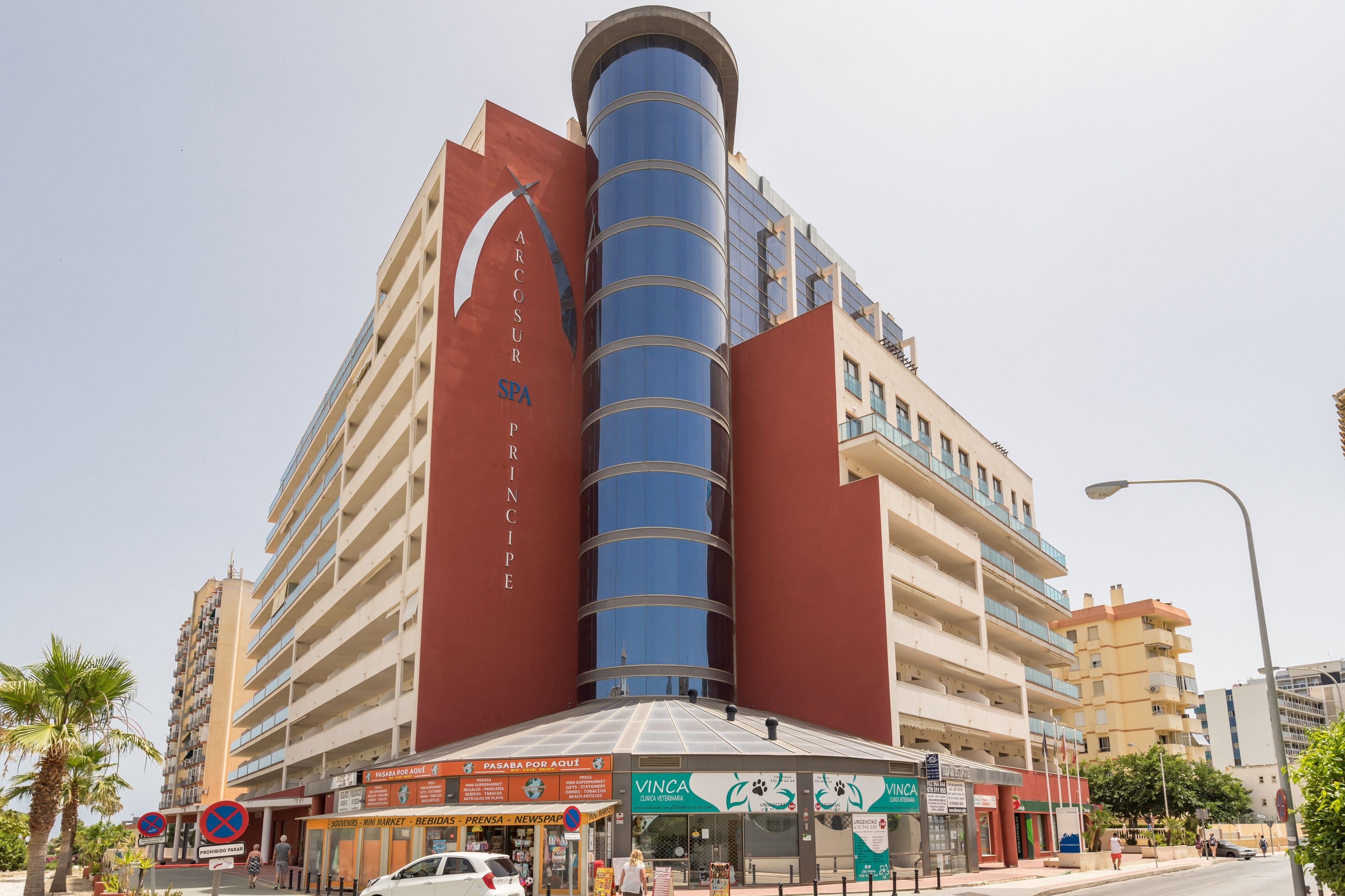 Voorkant van accommodatie