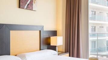 Appartement, 1 slaapkamer, balkon | Babybedden, gratis wifi, beddengoed