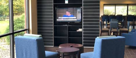 Sitteområde i lobbyen