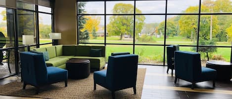 Lobby sitting area