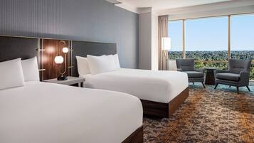 Pillow-top beds, in-room safe, desk, blackout curtains