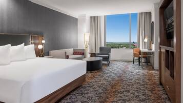 Pillow-top beds, in-room safe, desk, blackout curtains