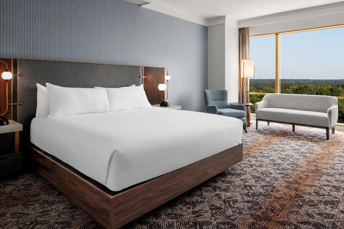 Pillow-top beds, in-room safe, desk, blackout curtains