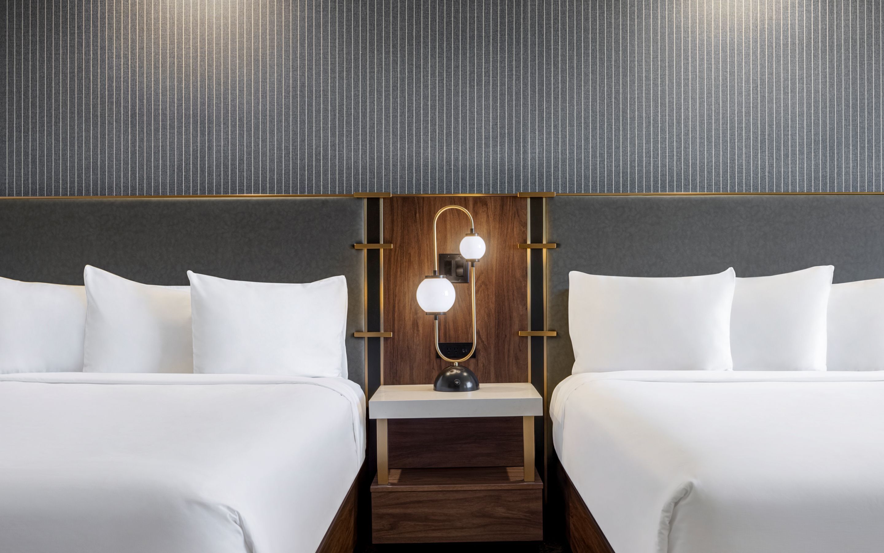 Pillow-top beds, in-room safe, desk, blackout curtains
