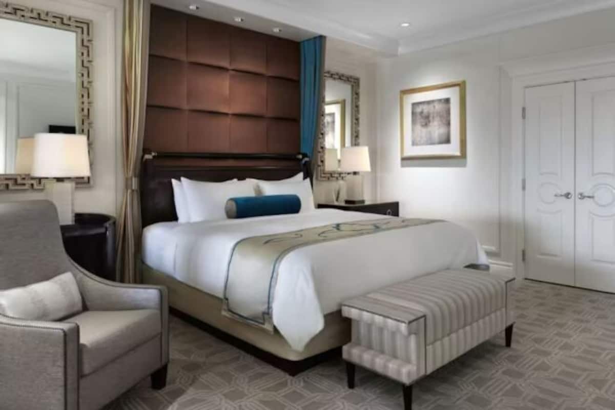 Ropa de cama de alta calidad y minibar