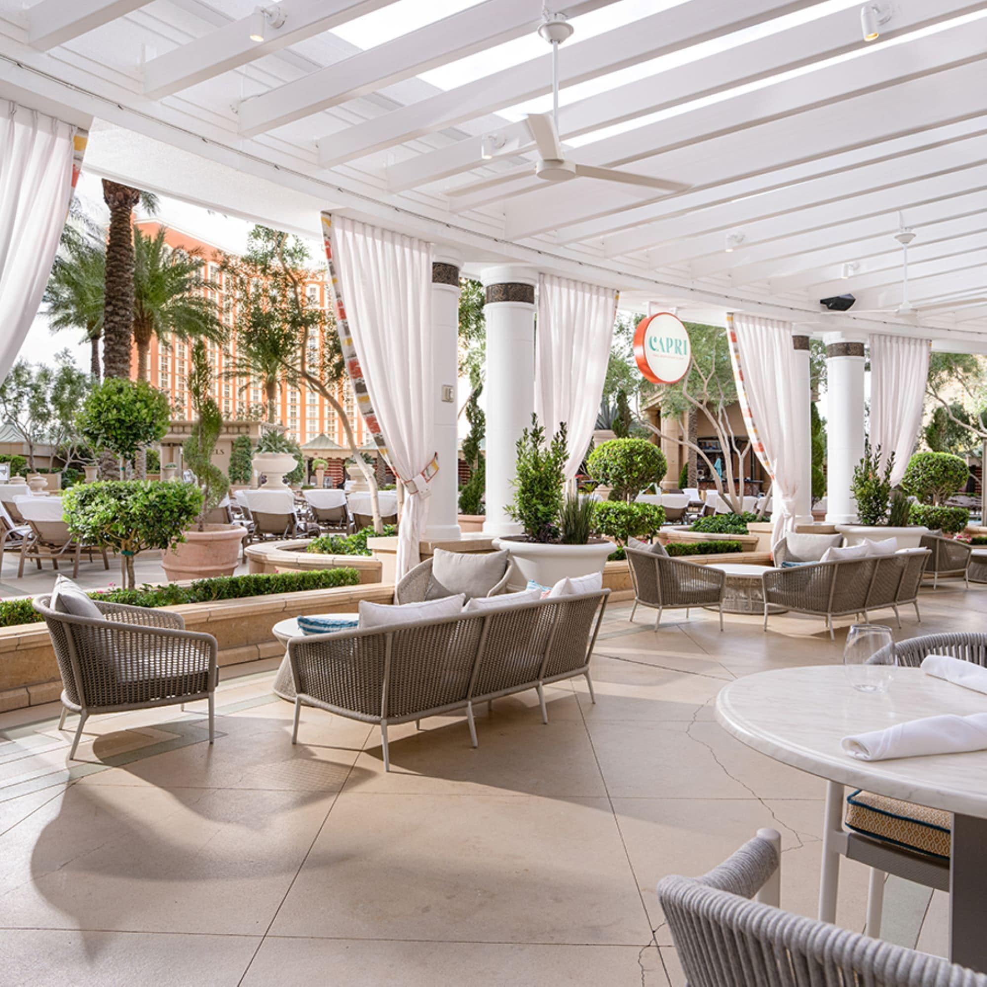 11 restauranter, lunsj og middag serveres, middelhavsretter