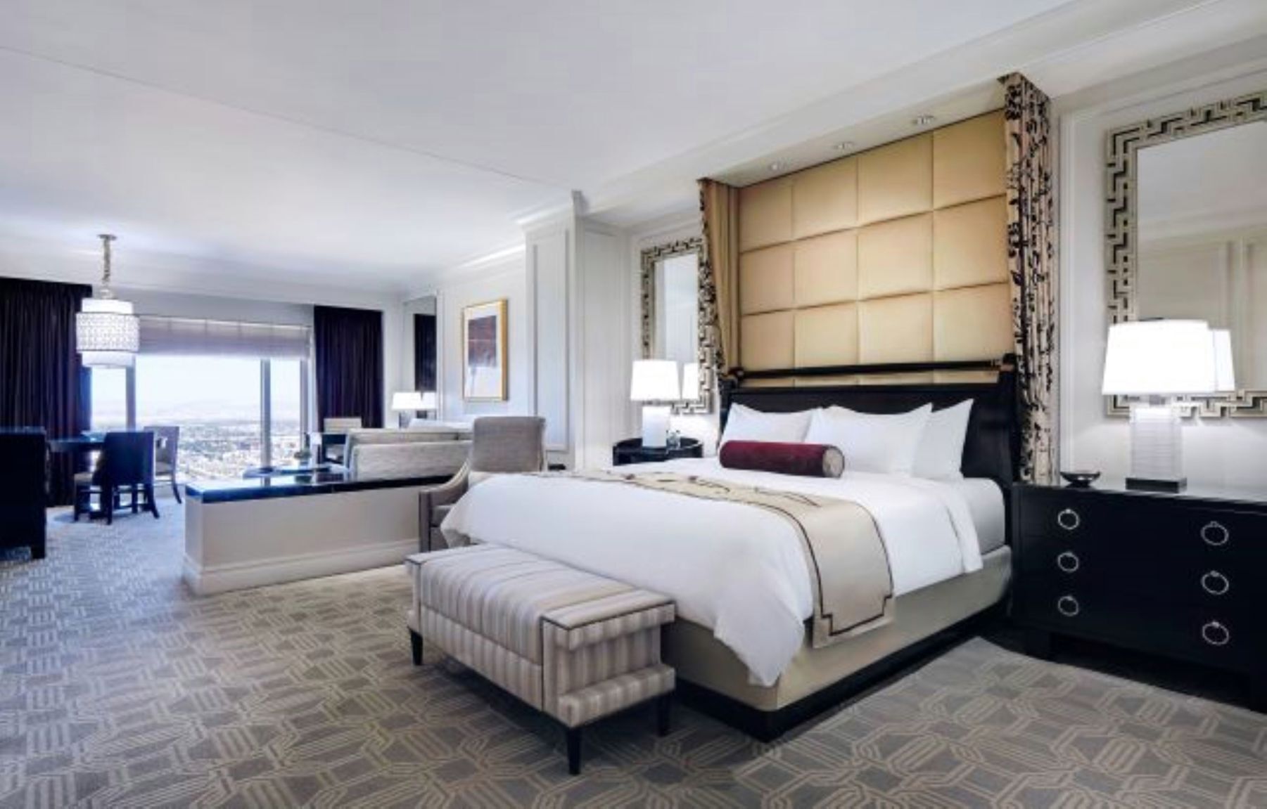 Premium bedding, minibar, in-room safe, desk