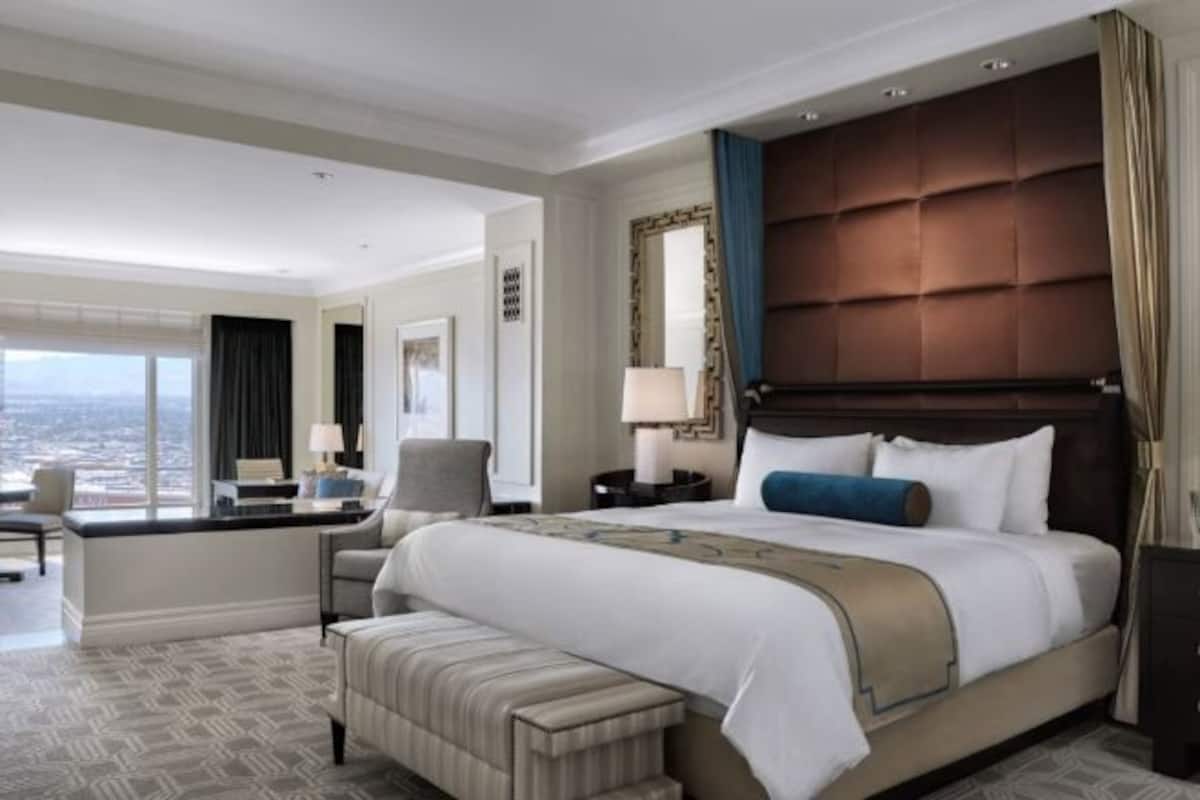 Ropa de cama de alta calidad y minibar